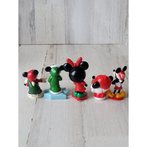 Christmas mini Mickey Mouse figures toy Xmas variety set - Picture 13 of 16